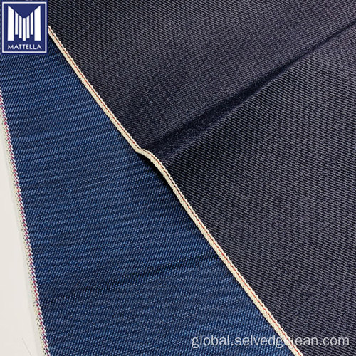 High Quality Japanese Denim Fabric dark bule indigo japanese selvedge denim fabric Manufactory